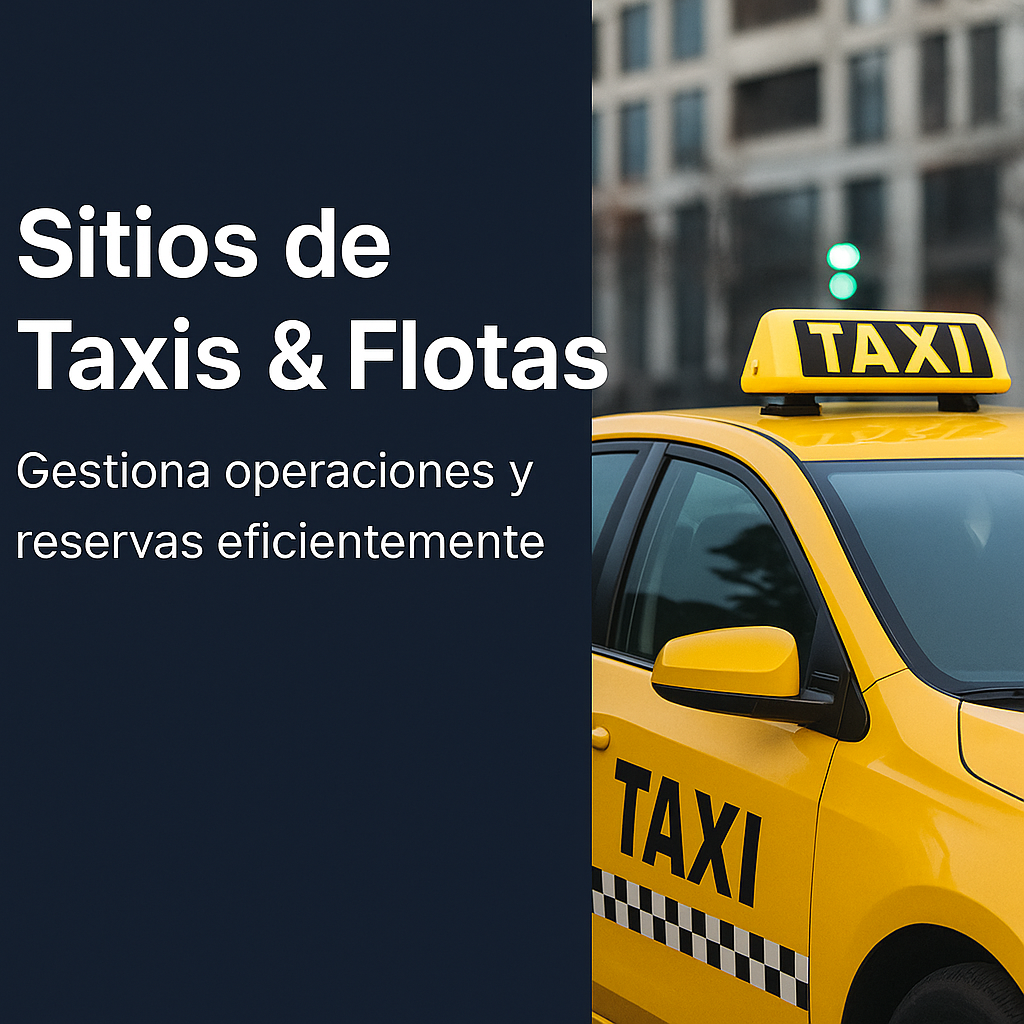 Plataformas para taxis y transporte