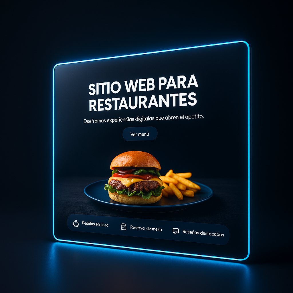 Mockup app de reparto